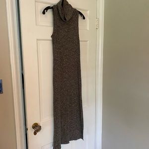Sleeveless sweater dress
